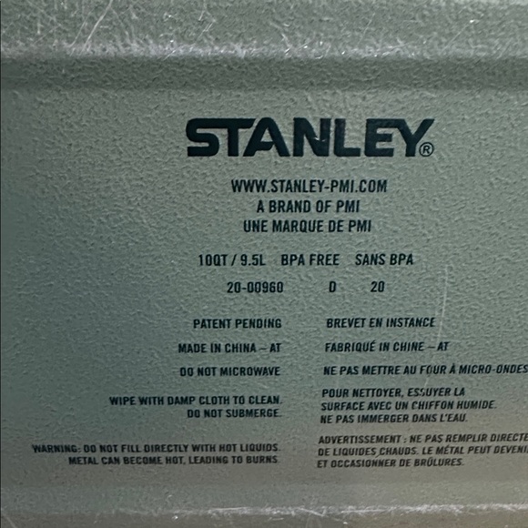 Stanley Green Metal Lunchbox with Handle - Picture 7 of 7